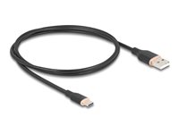 Delock USB Type-C kabel 1m Sort