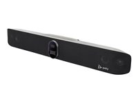 Poly Studio X70 No Radio - Videokonferencepakke (Poly TC8 controller, videobarre) - Zoom Certified, Certified for Microsoft Teams, Google Meet Certified - sort - TAA-kompatibel