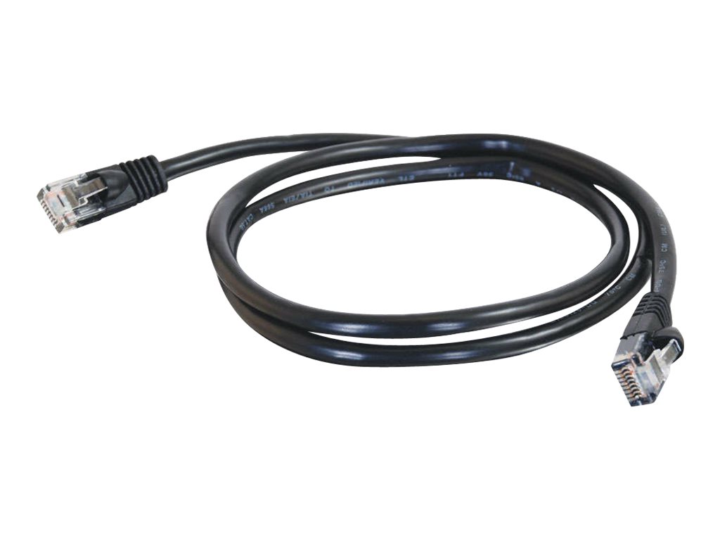 C2G 12ft Cat5e Snagless Unshielded (UTP) Network Patch Ethernet Cable-Black