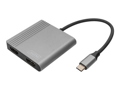 DIGITUS USB Type-C 4K 2in1 HDMI Grafik-Adapter - DA-70828