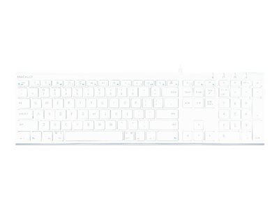 110KEY USB SCISSOR KEYS WHITEKEYBOARD FOR APPLE MAC
