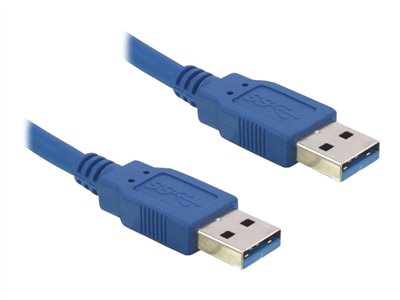 4043619824304 - DeLOCK USB-Kabel USB30 Typ A - Typ A St St 150m blau (82430)