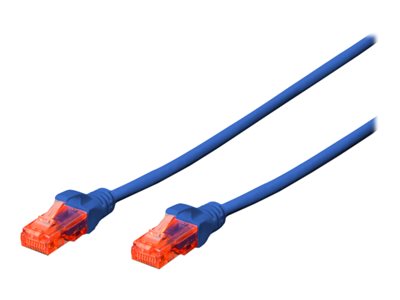 DIGITUS Patchkabel Cat6 U/UTP 2xRJ45 2.0m blau LSZH - DK-1617-020/B