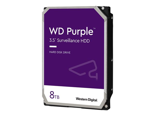 Image of WD Purple WD82PURZ - hard drive - 8 TB - SATA 6Gb/s