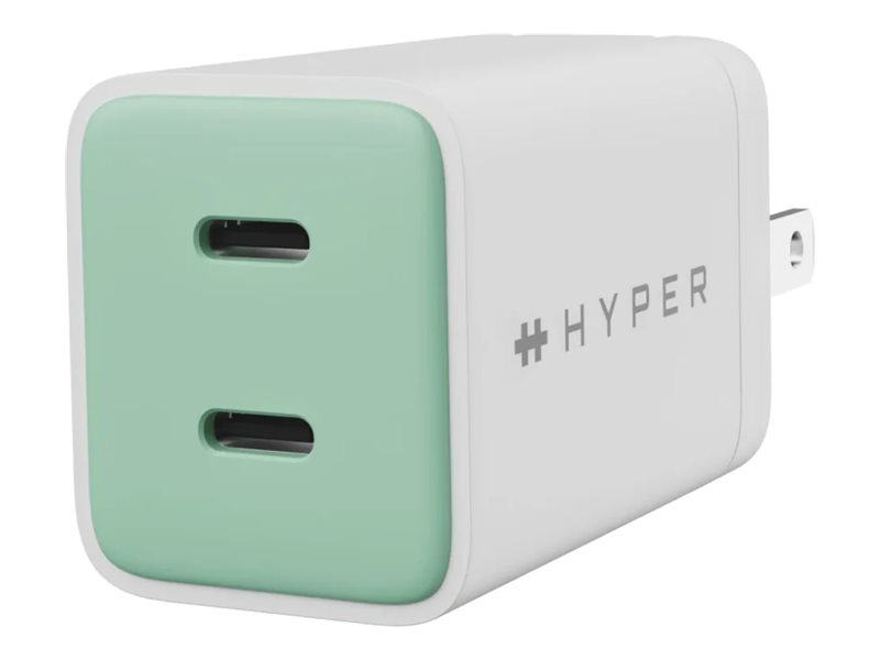 Targus HyperJuice síťový adaptér - GaN - 2 x USB-C - 45 watt