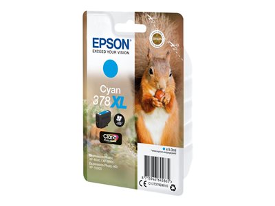 EPSON Singlepack Cyan 378XL Squirrel