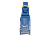 StarTech.com 20ft CAT6 Ethernet Cable, 10 Gigabit Molded RJ45 650MHz 100W PoE Patch Cord, CAT 6 10GbE UTP Network Cable with Strain Relief, Blue, Fluke Tested/Wiring is UL Certified/TIA - Category 6 - 24AWG (C6PATCH20BL)