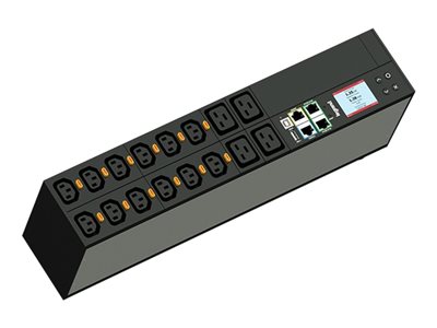 Legrand Rack PDU, Network Metered, 2U, 24A, 208V, (12) C13 & (4) C19, L6-30P Cord 