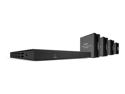 Kit Extender Splitter 4 Ports HDMI 4K30 & IR avec Loop Out, Cat.6 70m