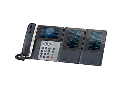 HP Poly Edge E550 - VoIP phone with caller ID/call waiting