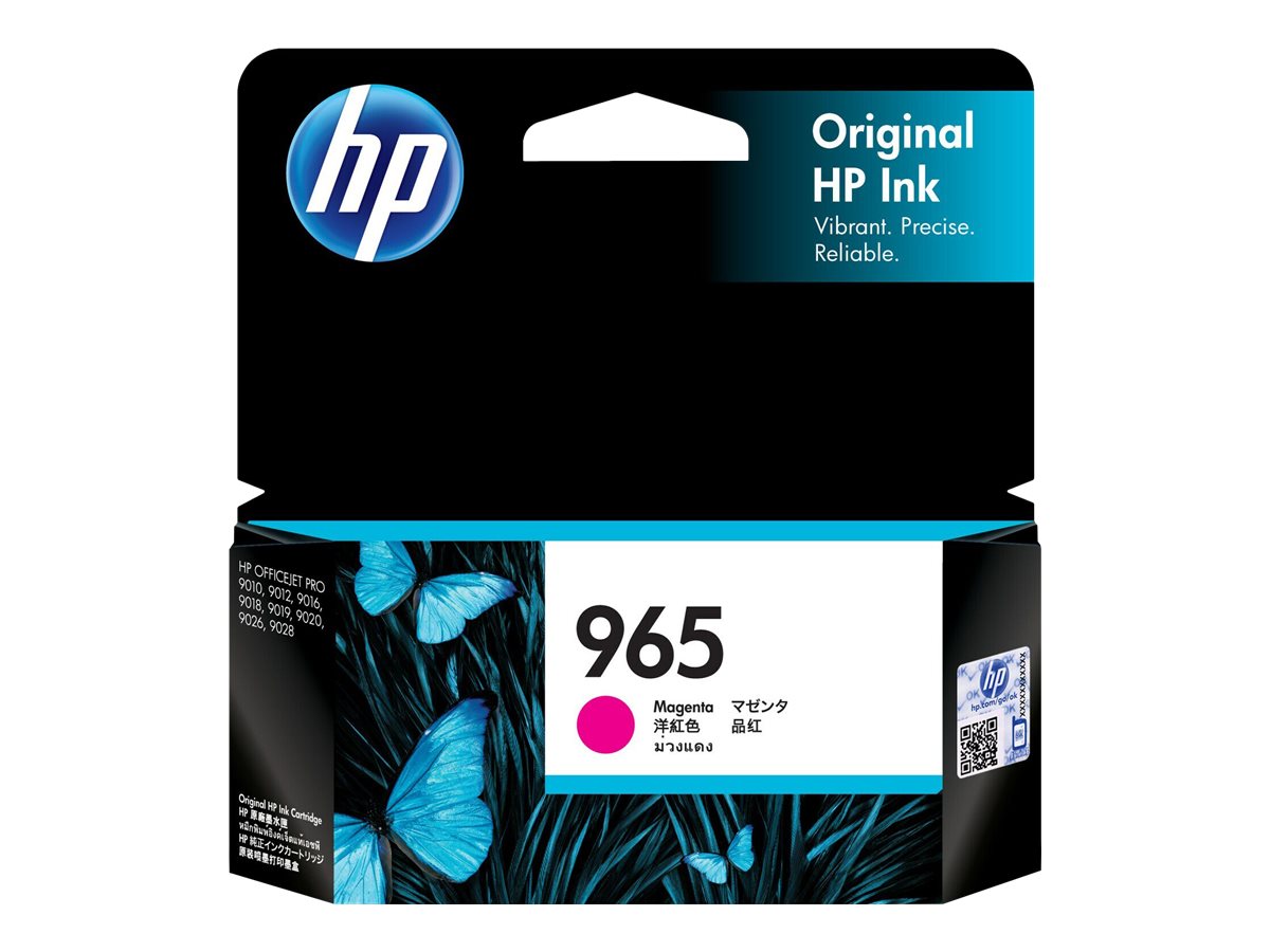 HP 965 magenta original ink Usage / lifestyle Multi-angle 72520