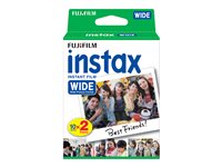 Fujifilm Instax Wide Film Twin Pack - 20 exposures