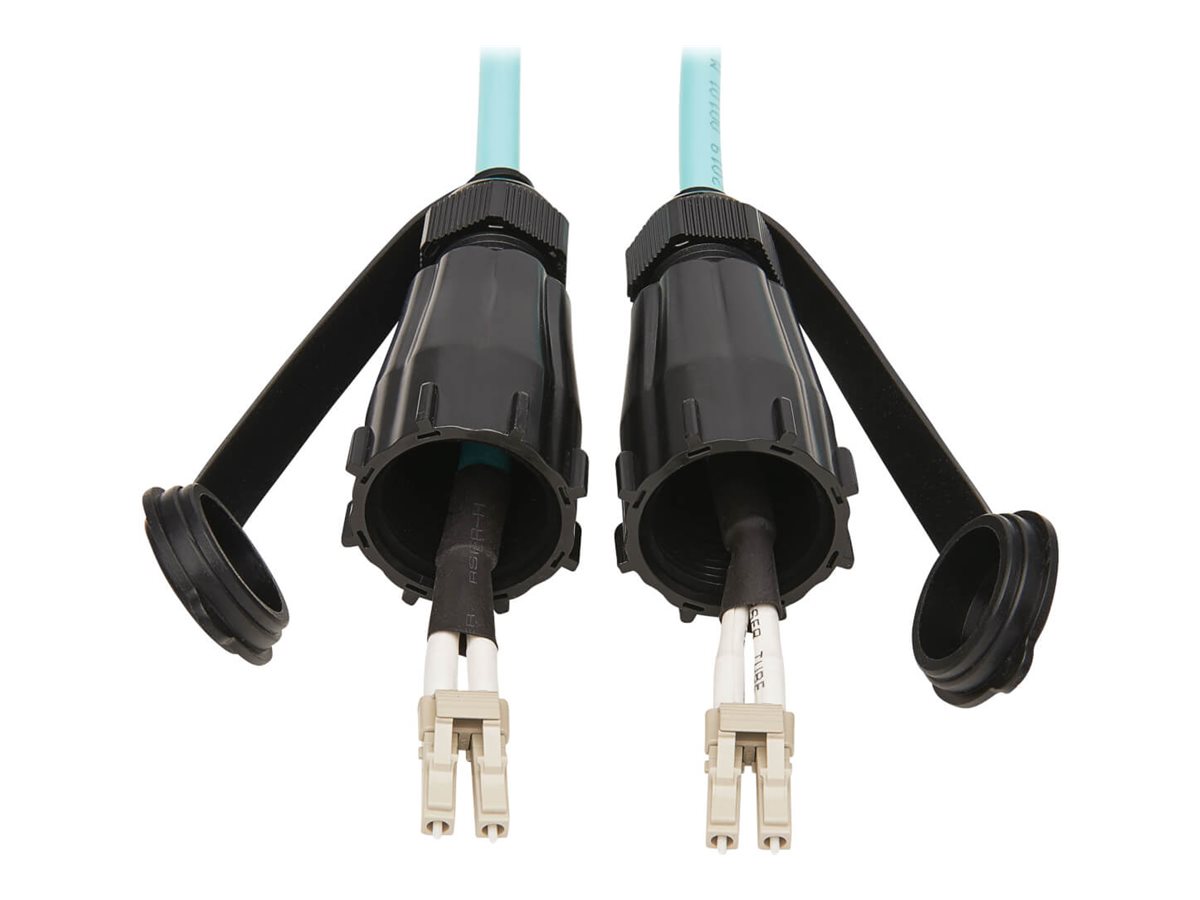 Tripp Lite 10Gb Rigid Industrial Duplex Multimode 50/125 OM3 Fiber Patch Cable (LC/LC)