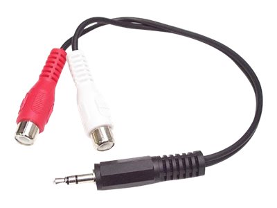 StarTech.com 6in Stereo Audio Y-Cable