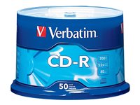 Verbatim 50 x CD-R 700 MB (80min) 52x spindle for P/N: 93804
