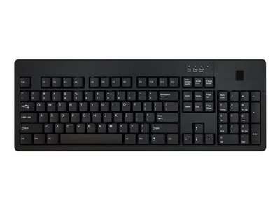 104 USB KEYBOARD WITH BIOMETRIC FINGERPRINT READER SUPPORTS WINDOWS HELLO & AZUR