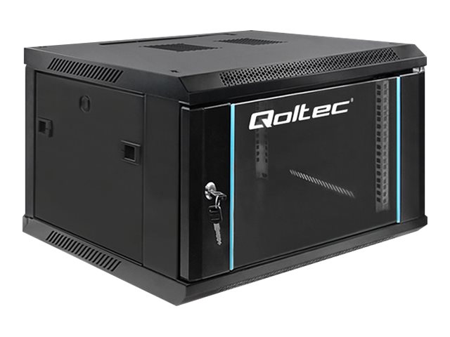 QOLTEC 54465 RACK cabinet 19inch 6U 600x370mm