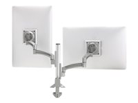 Chief Kontour Series K2C220S mounting kit - for 2 LCD displays - semi-gloss silver