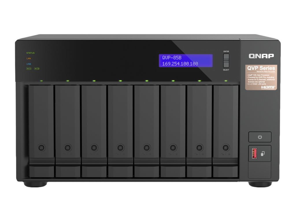 QNAP QVP-85B - NVR - 16 channels