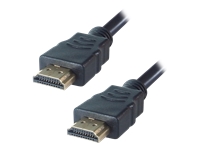 CONNEkT GEAR - HDMI cable with Ethernet - HDMI male to HDMI male - 1 m - shielded - black - 4K support