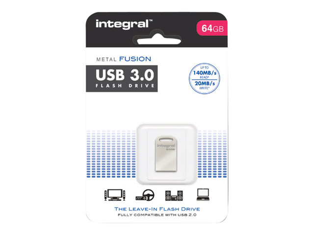 Image of Integral Fusion USB 3.0 - USB flash drive - 64 GB