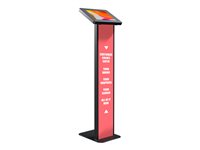 CTA Premium Locking Floor Stand Kiosk with Graphic Card Slot Stand for tablet lockable 