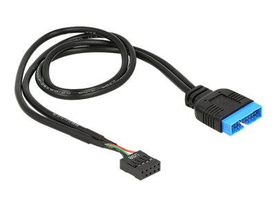 DELOCK USB3.0 Kabel Pinheader 19pin -> 8pin St/Bu 0.4 - 83776