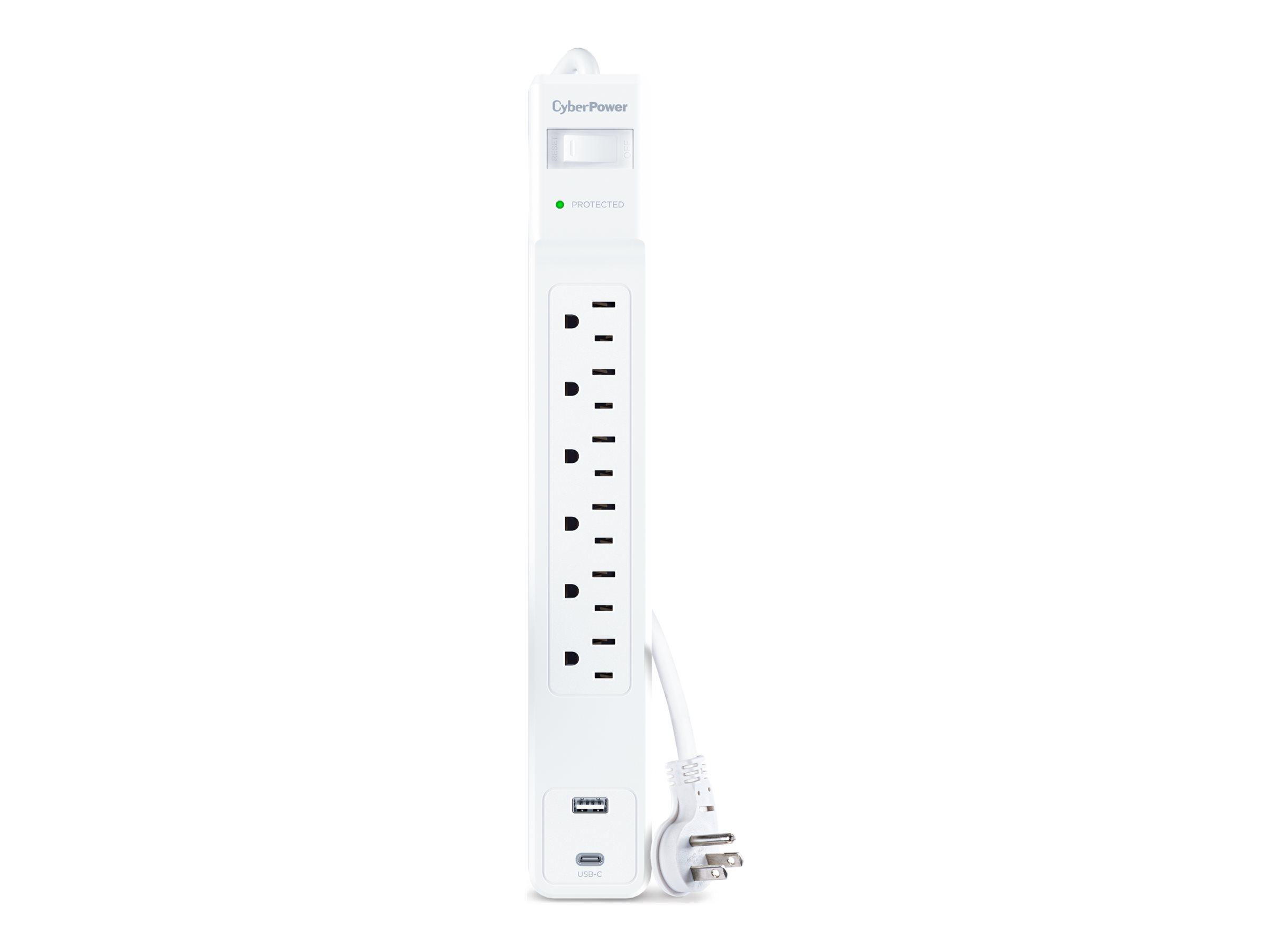 CyberPower CSP604UCW Surge Protector