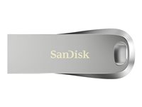 SanDisk Ultra Luxe 256GB USB 3.1 Gen 1 Sølv