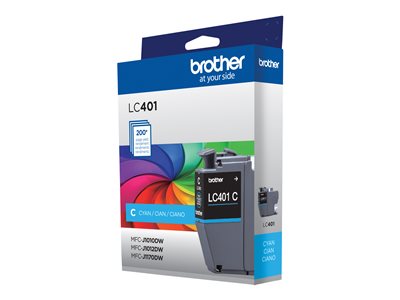 Brother LC401C - Cyan