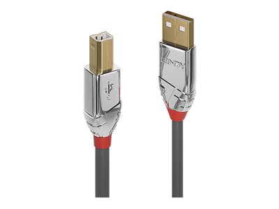 LINDY USB 2.0 Kabel Typ A/B Cromo Line M/M 7.5m - 36645