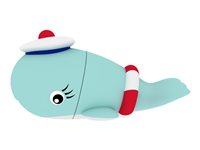 EMTEC Animalitos Marine Range M337 Sailor Whale 16GB USB 2.0 Blå Rød Hvid