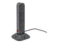 Connekt Gear - power strip - surge protected, with USB-A and USB-C ports