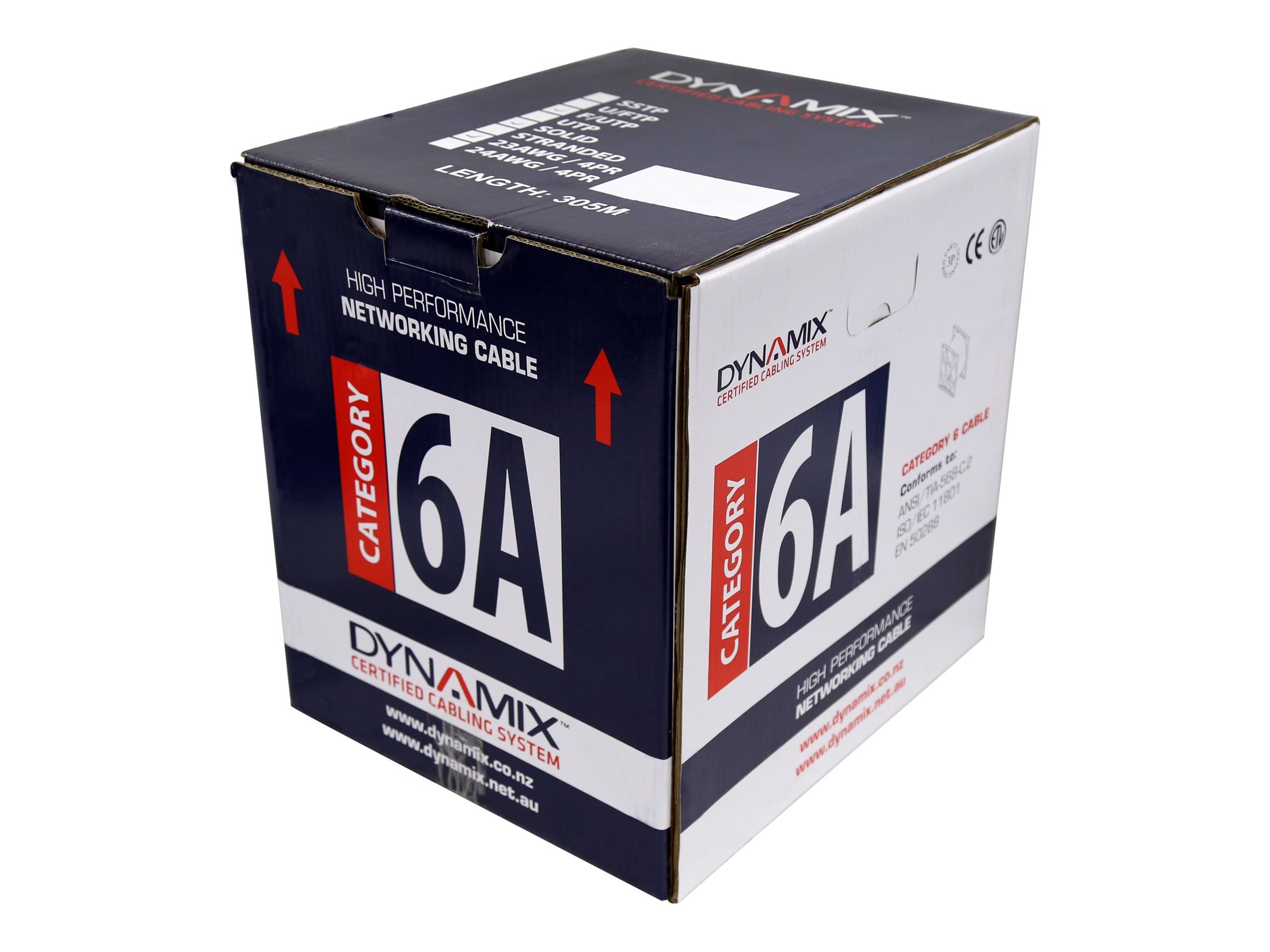 Dynamix bulk cable 305 m Package view Right-angle 78200