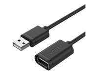 Unitek USB 2.0 USB forlængerkabel 3m Sort