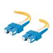 C2G 2m SC-SC 9/125 Duplex Single Mode OS2 Fiber Cable