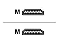 Sharkoon HDMI-kabel med Ethernet HDMI 7.5m Sort