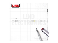 Lind - Câble d'alimentation - prise CC 2,1 mm pour 90W Mini Bondi connector - 2.44 m
