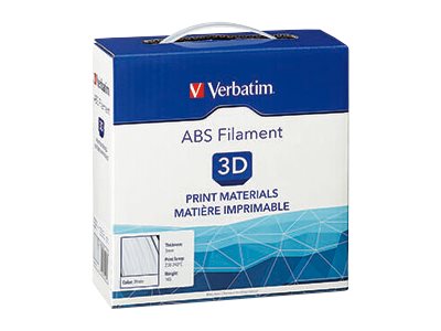 Verbatim White 2.2 lbs ABS filament (3D)