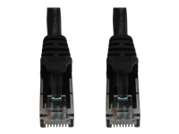 Eaton Tripp Lite Series Cat6a 10G Snagless Molded UTP Ethernet Cable (RJ45 M/M), PoE, Black, 100 ft. (30.5 m)