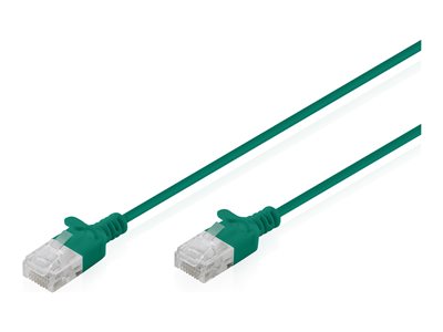 DIGITUS Patchkabel CAT 6 U-UTP Slim 1,5m Grün