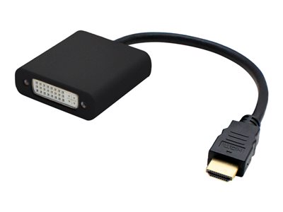 AddOn 5 Pack 8in HDMI to DVI-D Adapter Cable