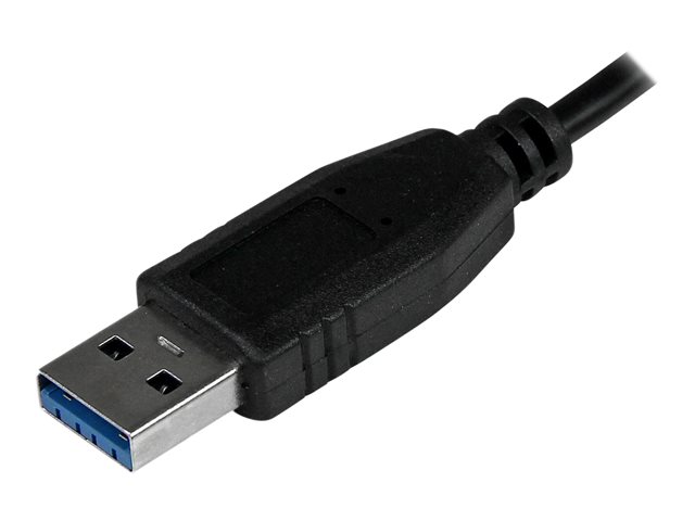 Hub USB - 4 Portes - Répartiteur USB - USB 3.0 - Zwart - Câble Long -  Transfert de