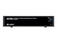 ATEN - KVM / video / audio switch - 4K Quad Display - 4 ports - rack-mountable