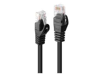 LINDY Basic Cat.6 U/UTP Cable Black 5m