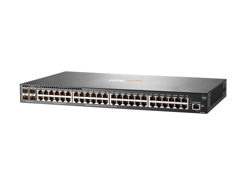 ARUBA 2930F 48G 4SFP+ SW CH – Hewlett Packard Enterprise