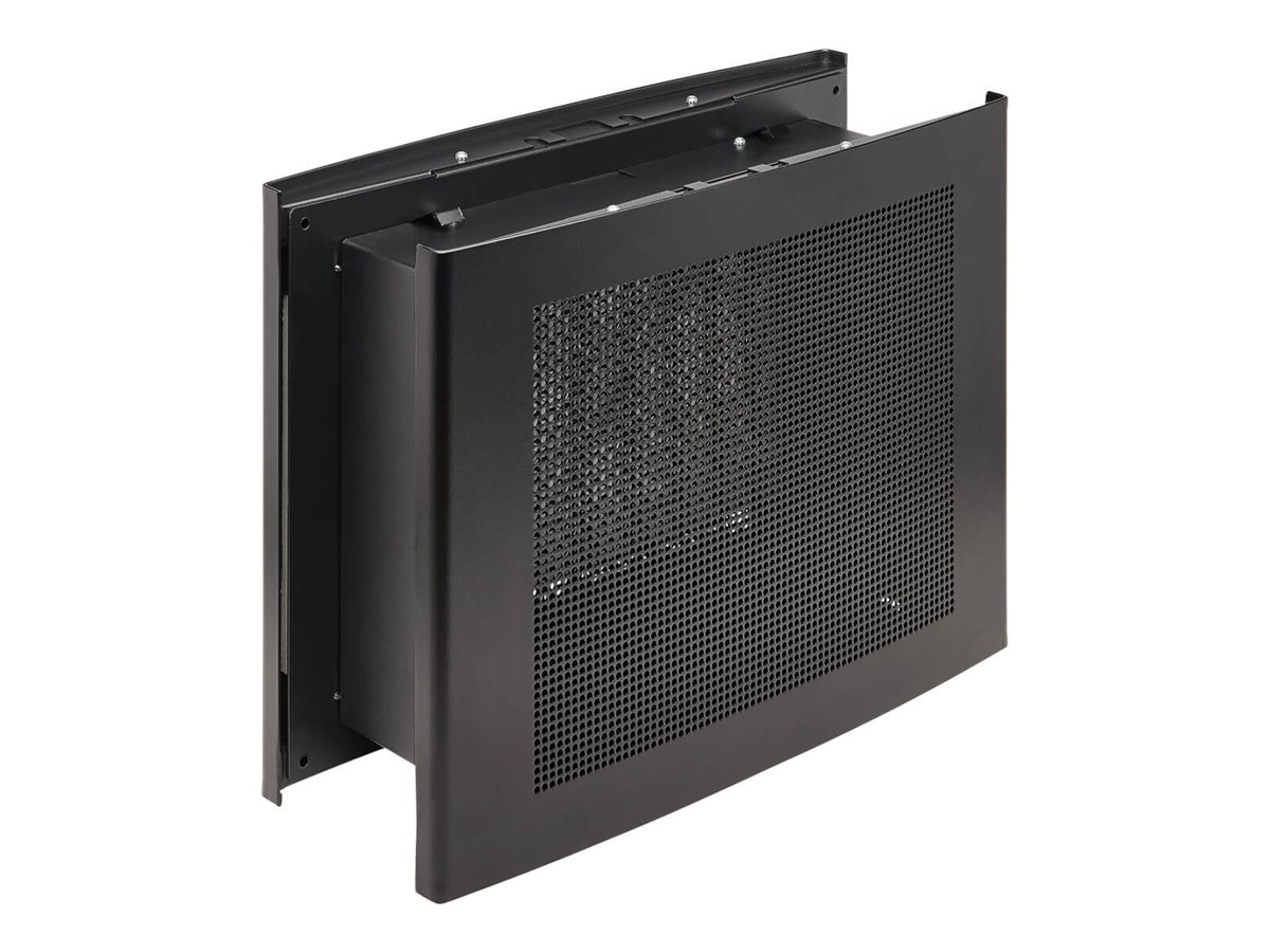 Eaton Tripp Lite Series Wiring Closet Through-Wall Air Duct, Built-in Filter, Black