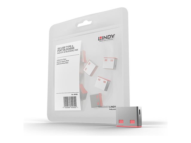 An image of Lindy USB Port Blocker - USB port blocker