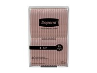 Depend Fresh Protection Adult Incontinence Underwear for Women - Blush - Maximum Absorbency - Small/80 Count