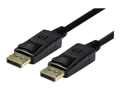 Dynamix DisplayPort cable DisplayPort to DisplayPort 50 Product shot Right-angle 79250